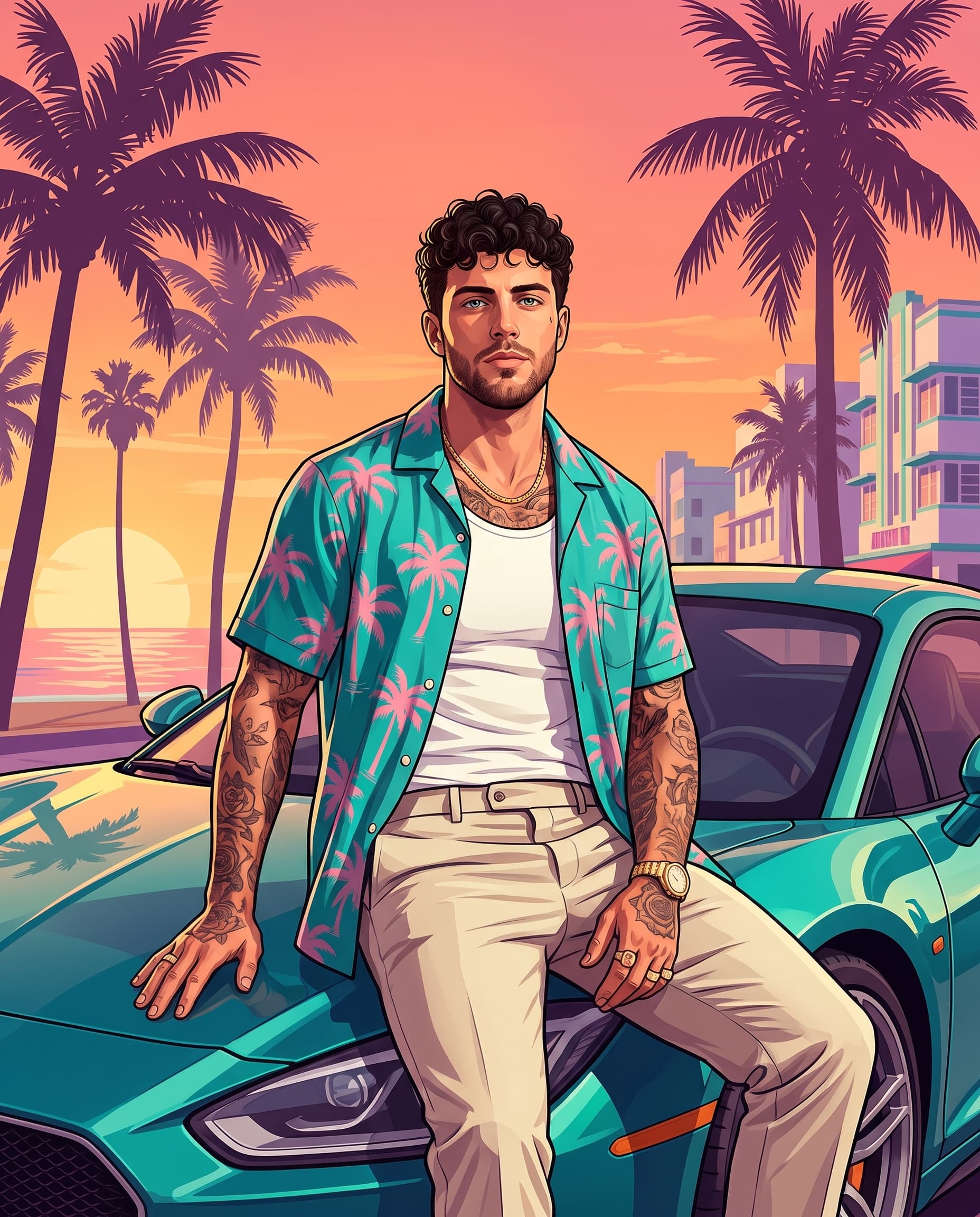 В стиле GTA